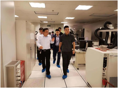 西安市大数据局赴西安紫光国芯调研 探索人工智能应用软件开发新路径